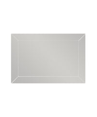 Miroir décoratif Alton 50x75cm Bois Blanc