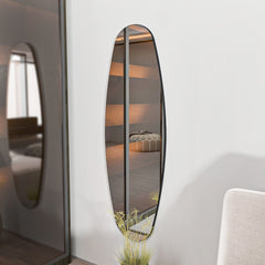 Miroir murale décoratif Arnar L40xH120cm Verre