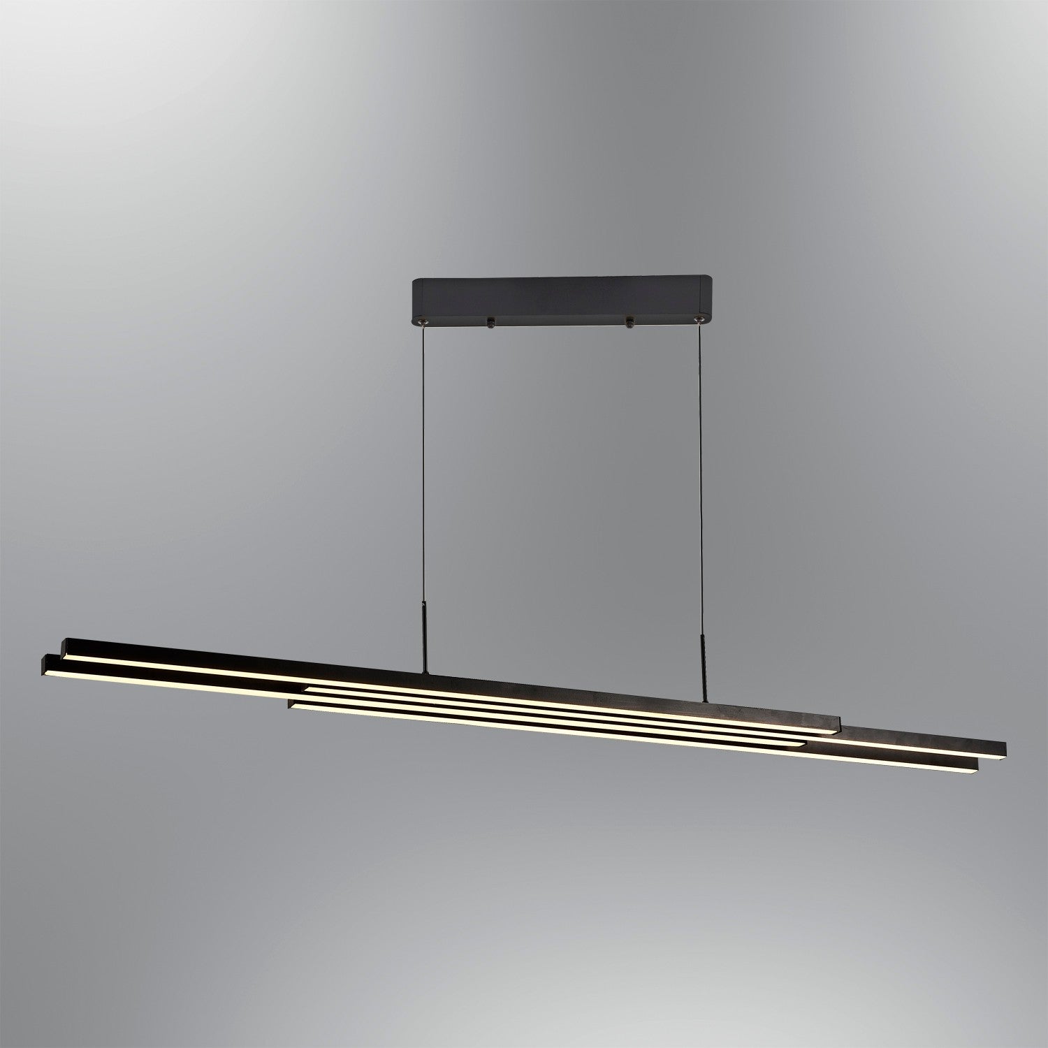 Suspension design Logter L130cm Métal Noir