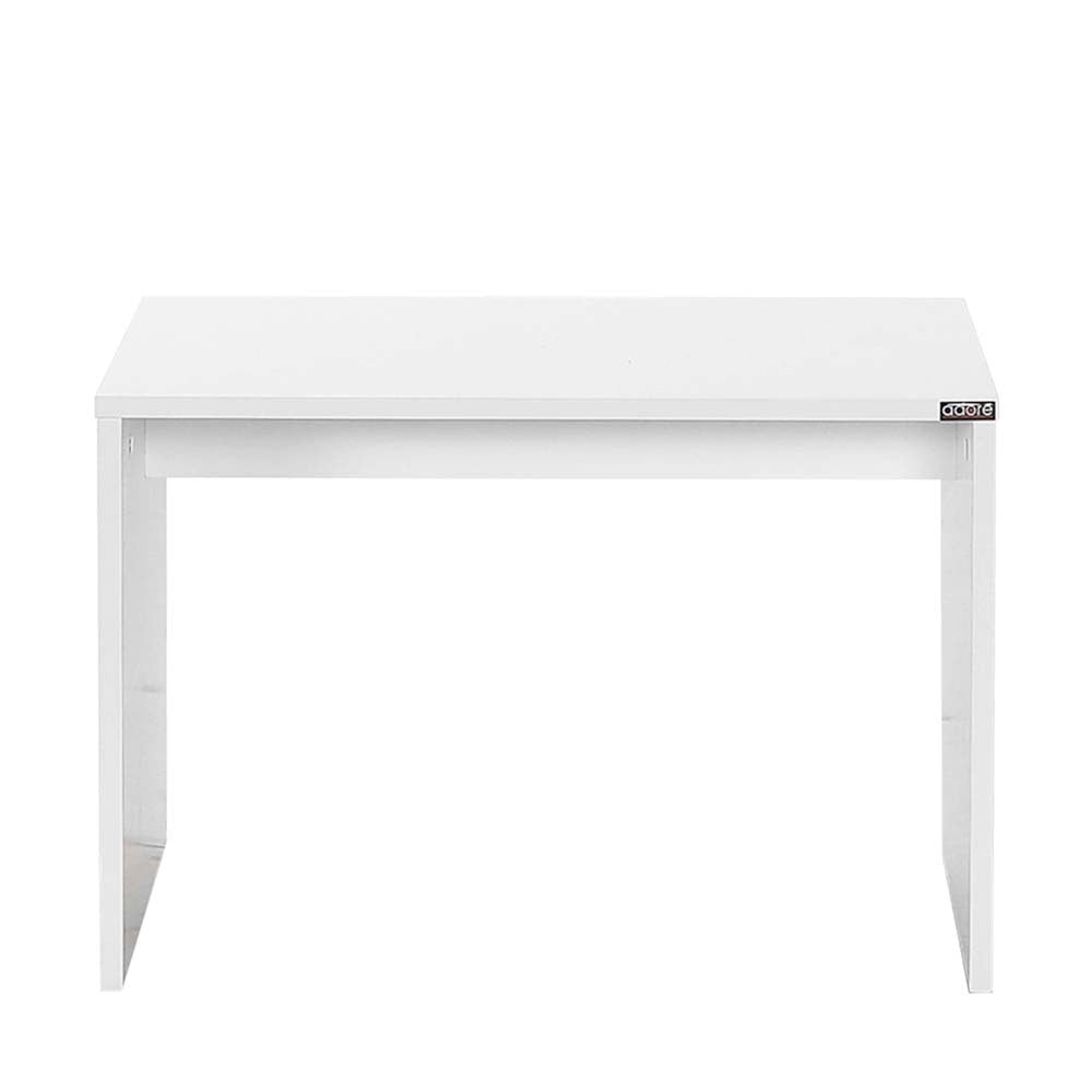 Table basse minimaliste Kirti L60cm Blanc