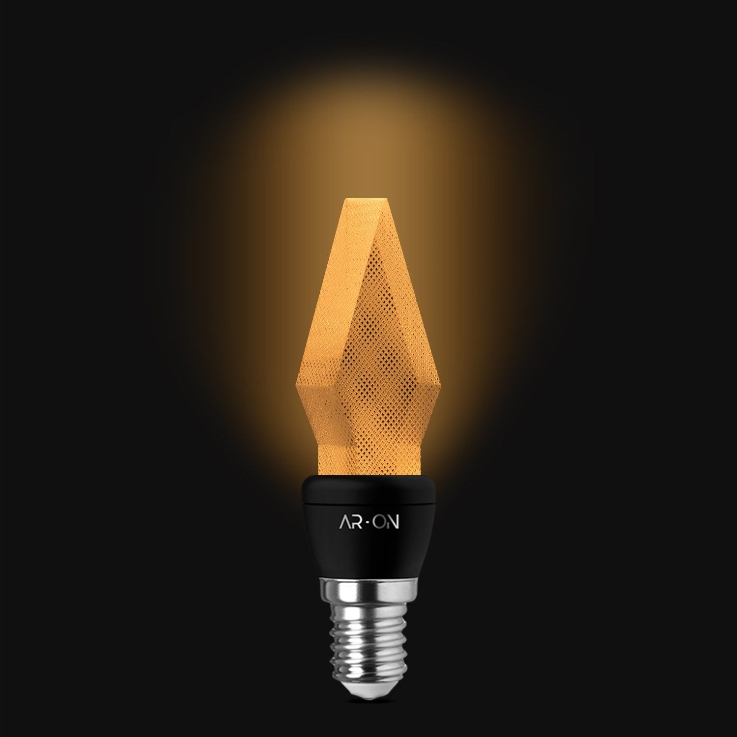 Ampoule LED lumière ambrée Celo E14 Noir