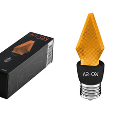 Ampoule LED lumière ambrée Celo E27 Noir