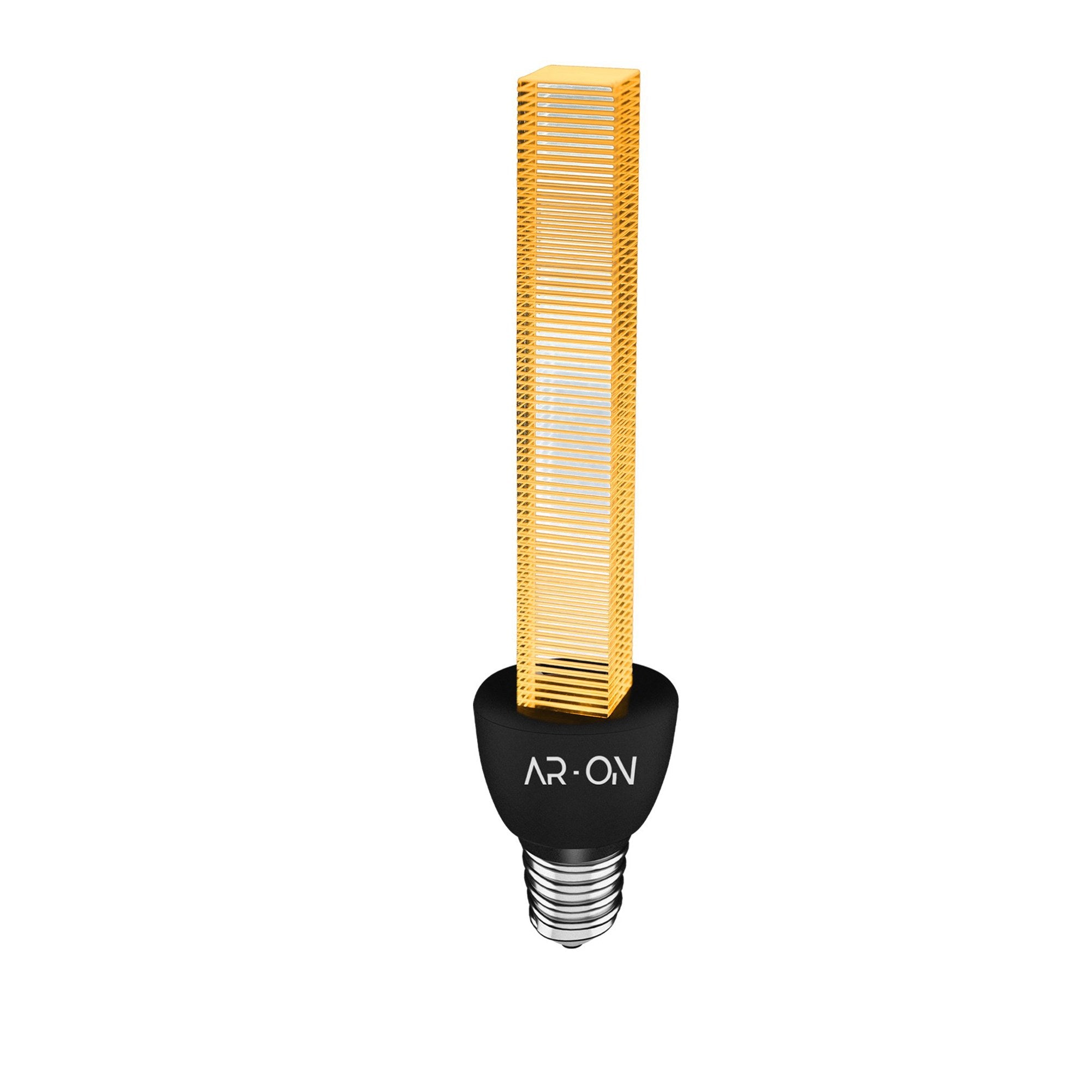 Ampoule LED lumière ambrée Faro E14 Noir