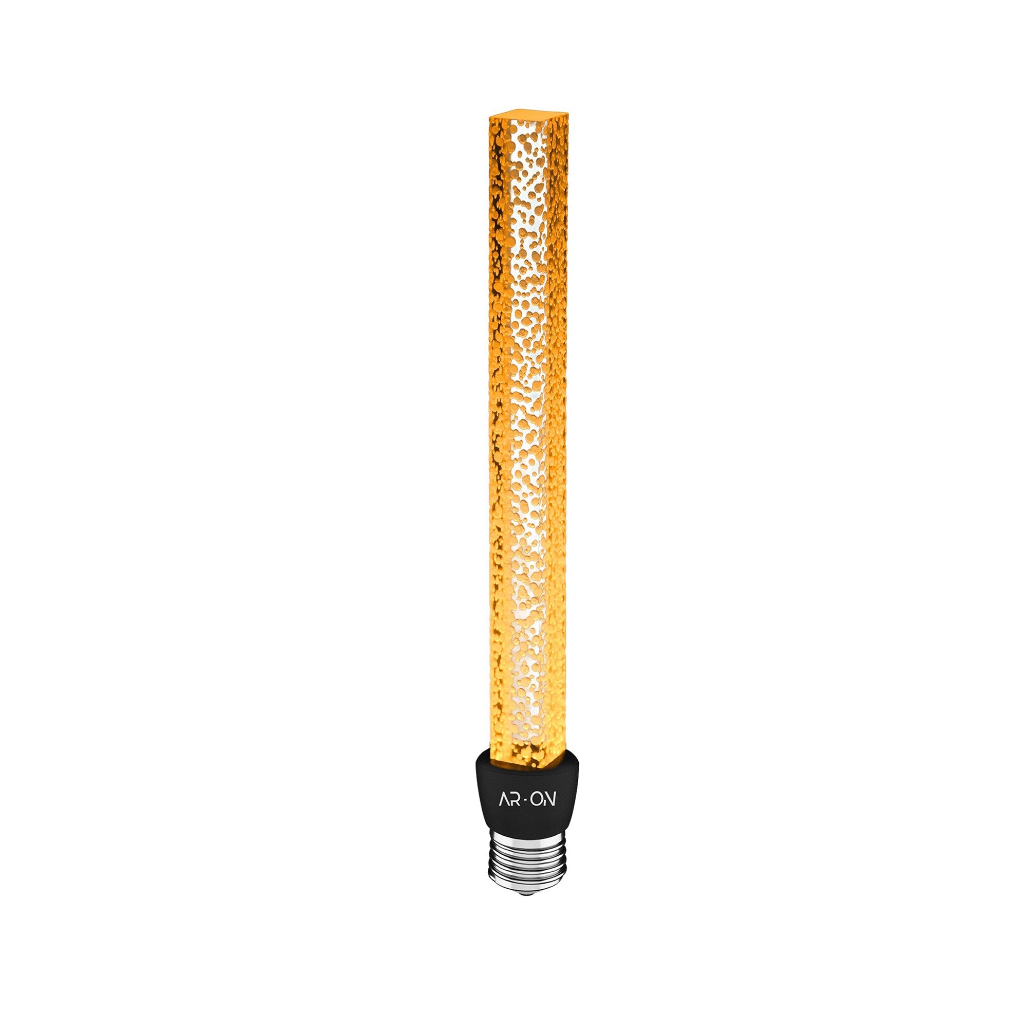 Ampoule LED lumière ambrée Stereo E27 Noir