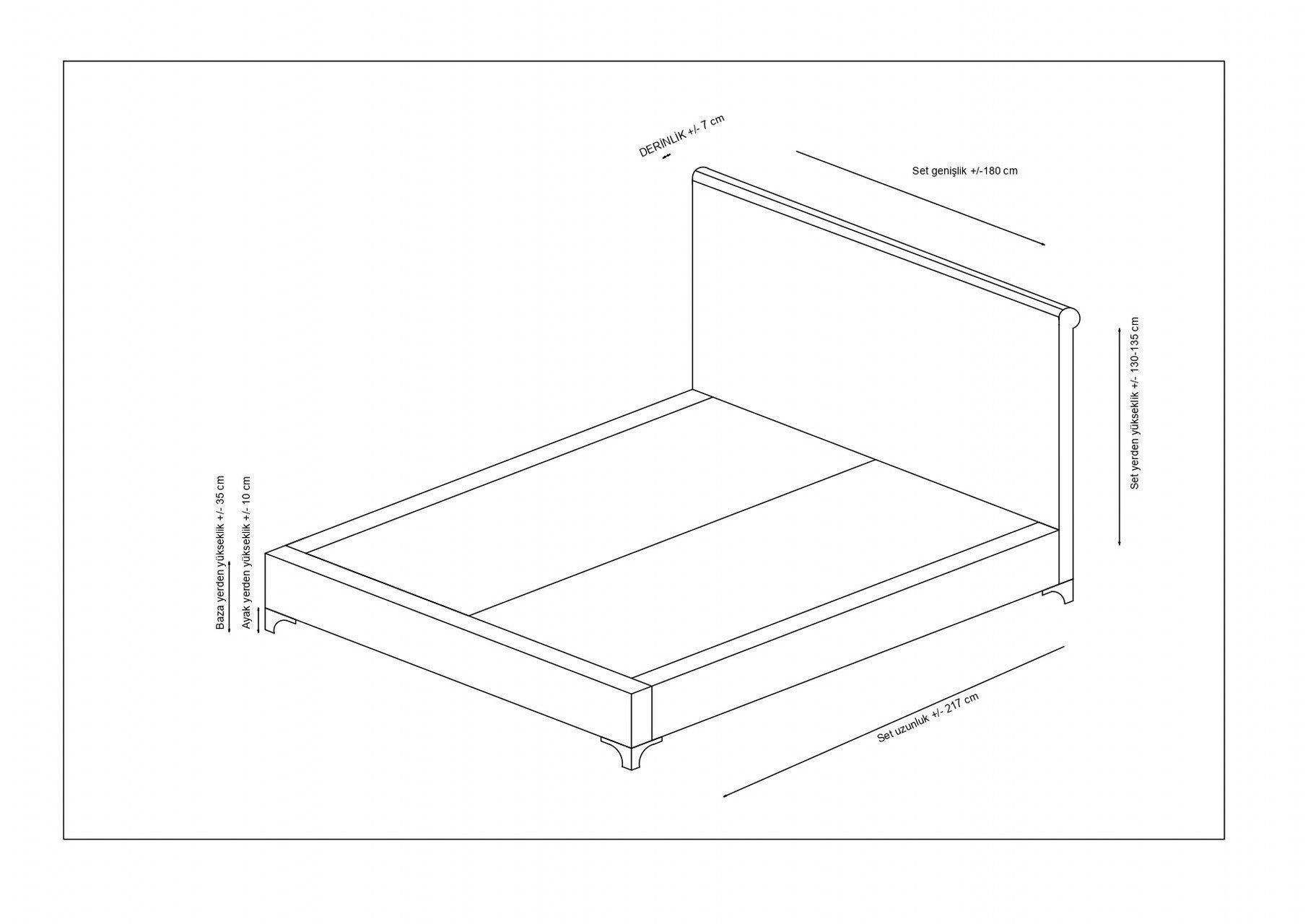 Lit double à sommier relevable Jeson 140x200cm Velours Anthracite