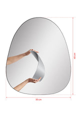 Miroir lumineux Artyl L50xH60cm Bande néon LED Jaune