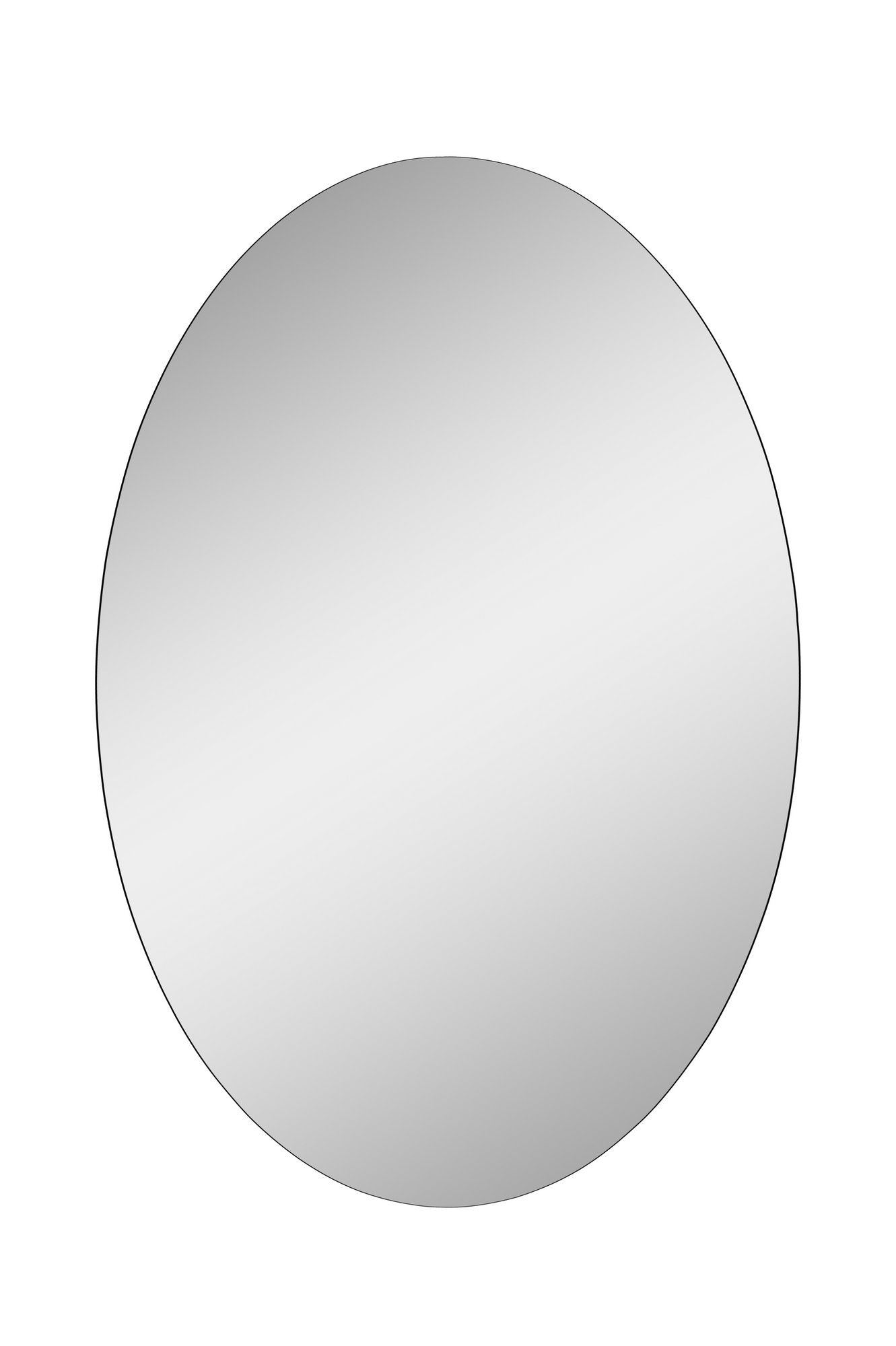 Miroir lumineux Luxur L30xH40cm Bande néon LED Blanc