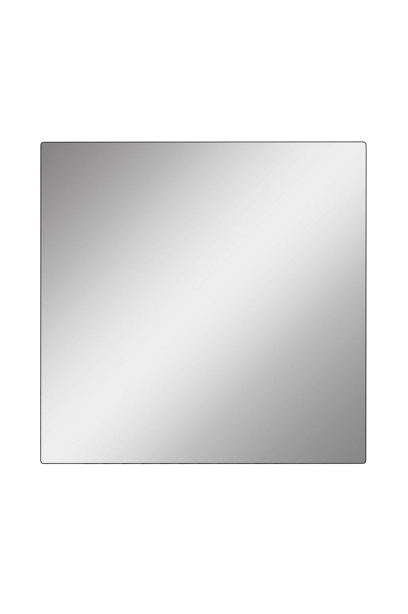 Miroir lumineux Luxuria 50x50cm Bande de néon Jaune