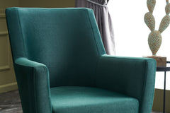 Fauteuil classique Gilwin Velours Vert