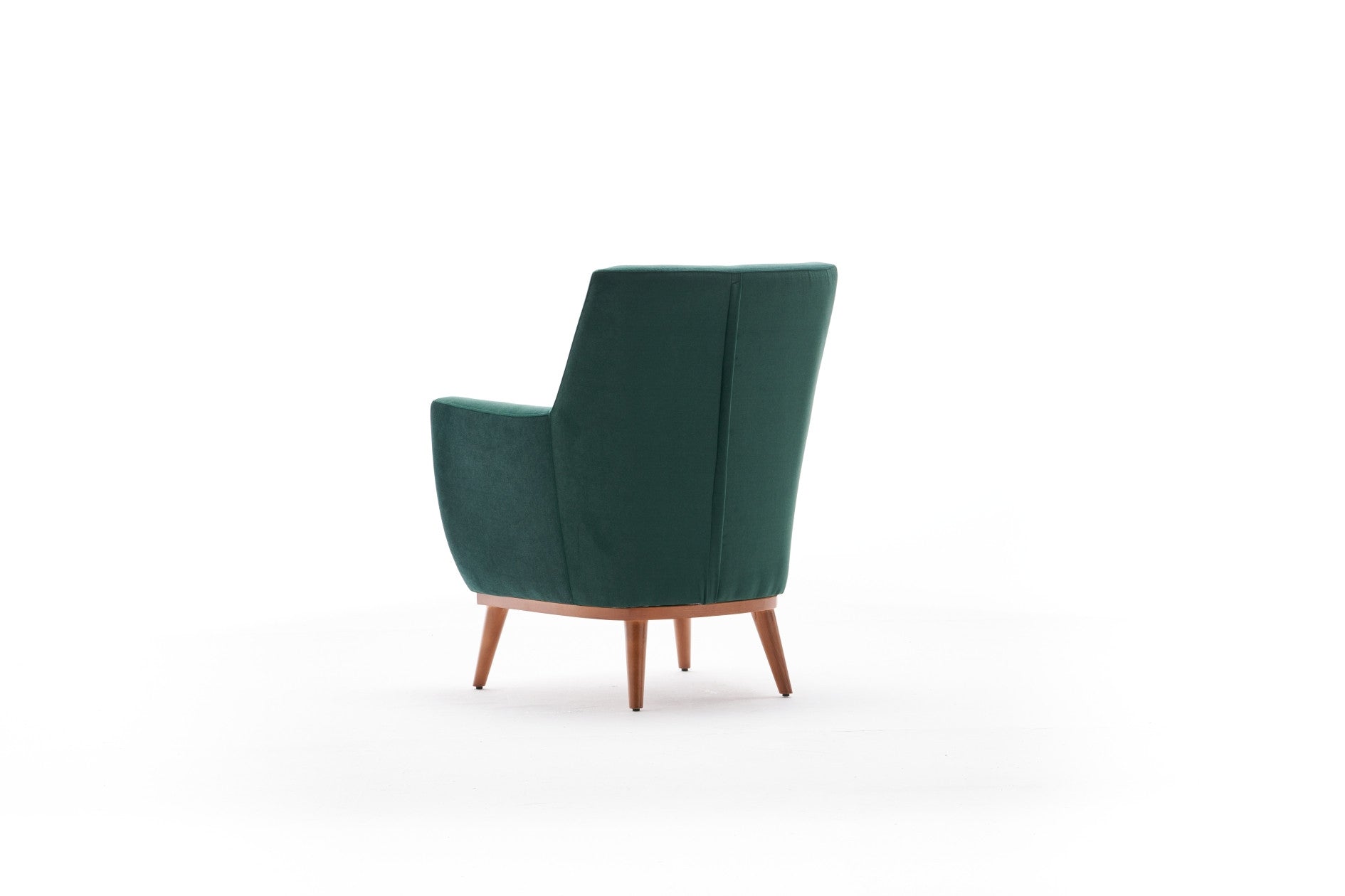 Fauteuil classique Gilwin Velours Vert