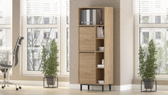 Bibliothèque Evelis L60cm Bois clair