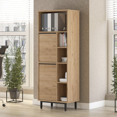 Bibliothèque Evelis L60cm Bois clair