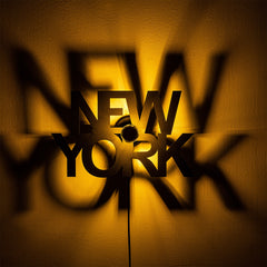 Applique murale Rowan L50xH30cm « New York » Métal Noir