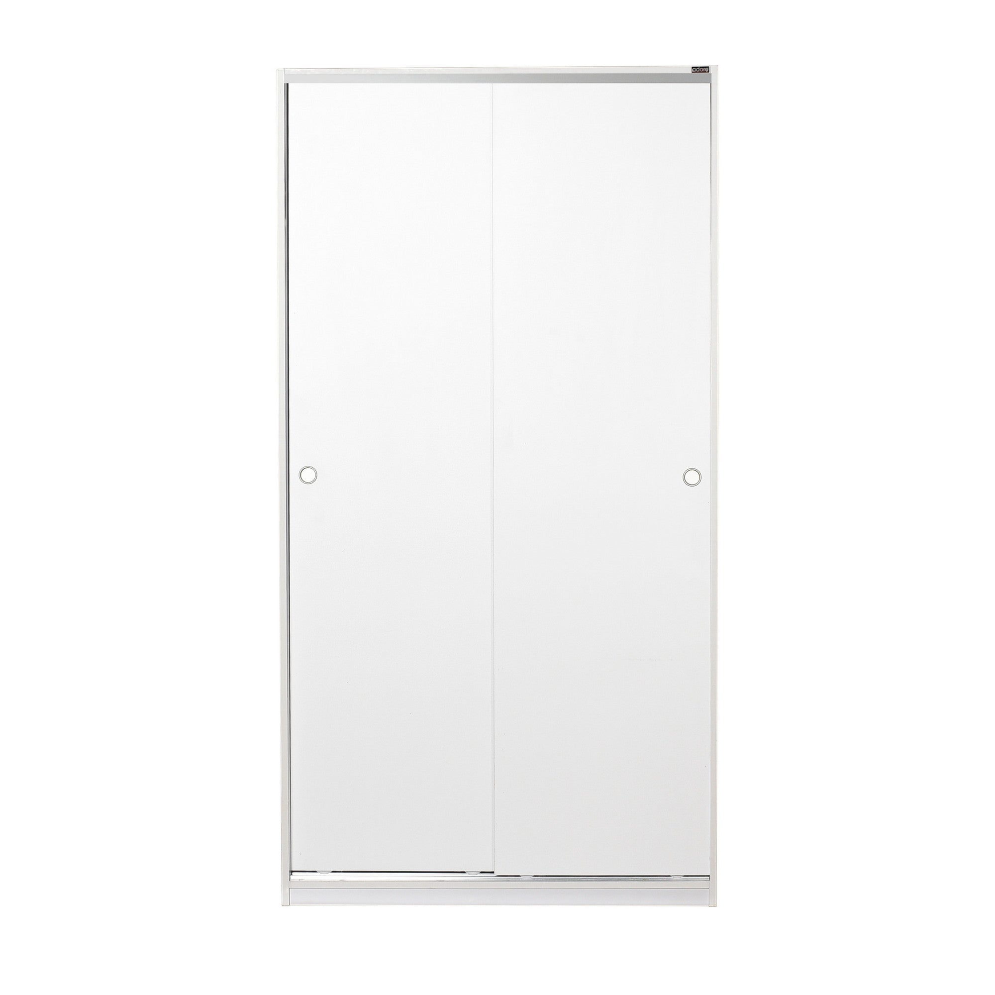 Armoire 2 portes coulissantes Ronga L94cm Blanc