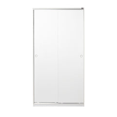 Armoire 2 portes coulissantes Rongy L94cm Blanc