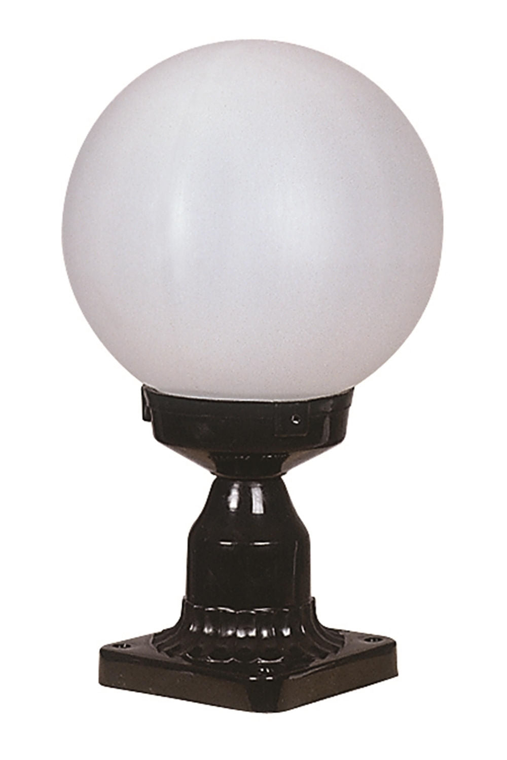 Borne extérieur diffuseur Arje D20cm Noir et Blanc