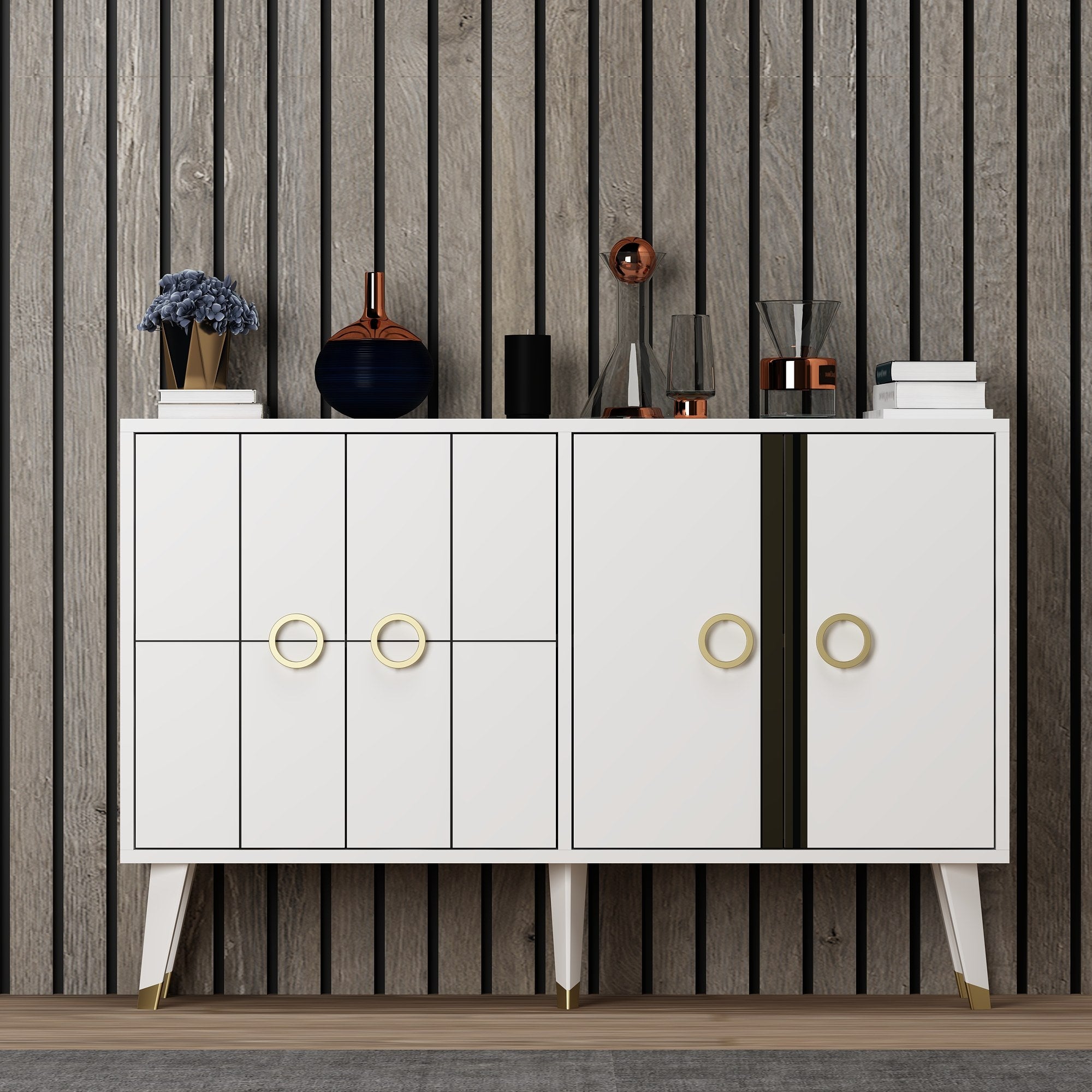 Buffet design Proxima L120cm Blanc