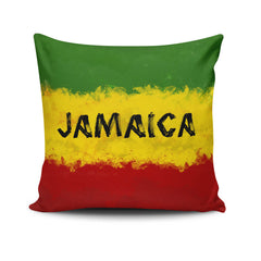 Coussin Negril 43x43cm Tissu Motif "Jamaica"