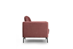 Fauteuil Elisa Tissu Rose