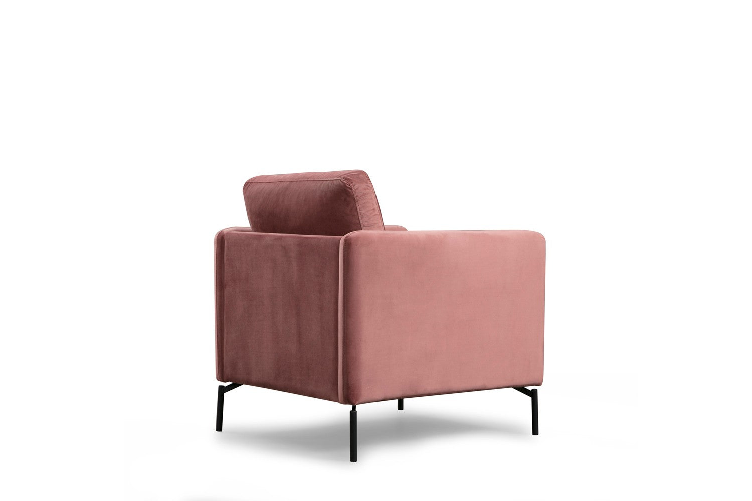 Fauteuil Elisa Tissu Rose