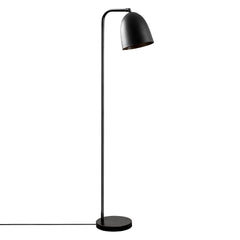 Lampadaire cloche Karen 120cm Métal martelé Noir