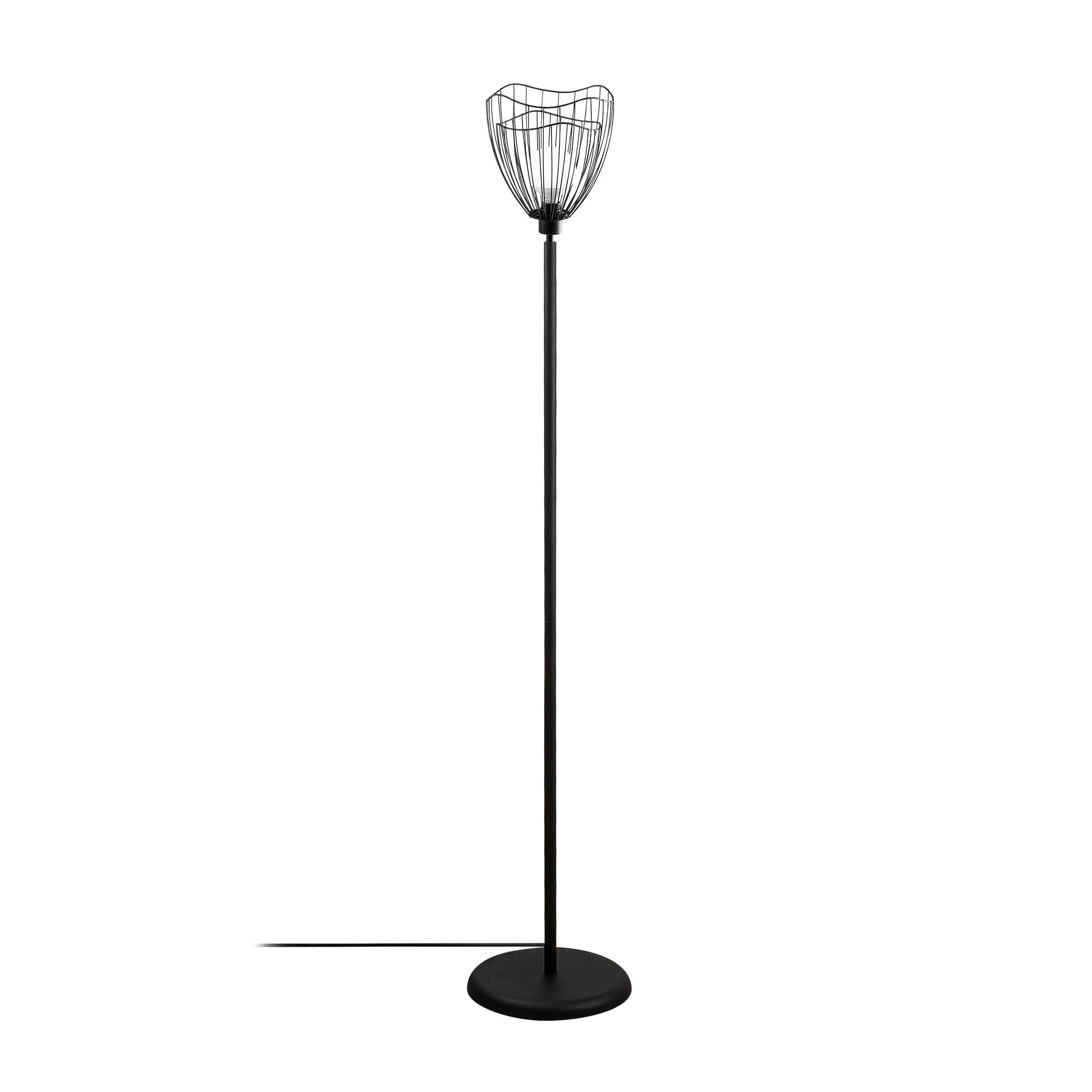 Lampadaire Corbis 158cm Métal Noir