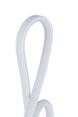 Lampe à poser design clé de sol Ludwig H47cm Métal Blanc et LED Multicolore