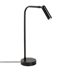 Lampe à poser une torche Faxus 47cm Métal Noir