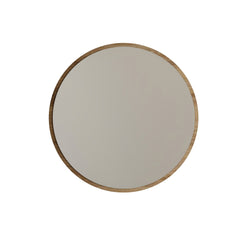 Miroir décoratif Adriata D60cm Bois foncé