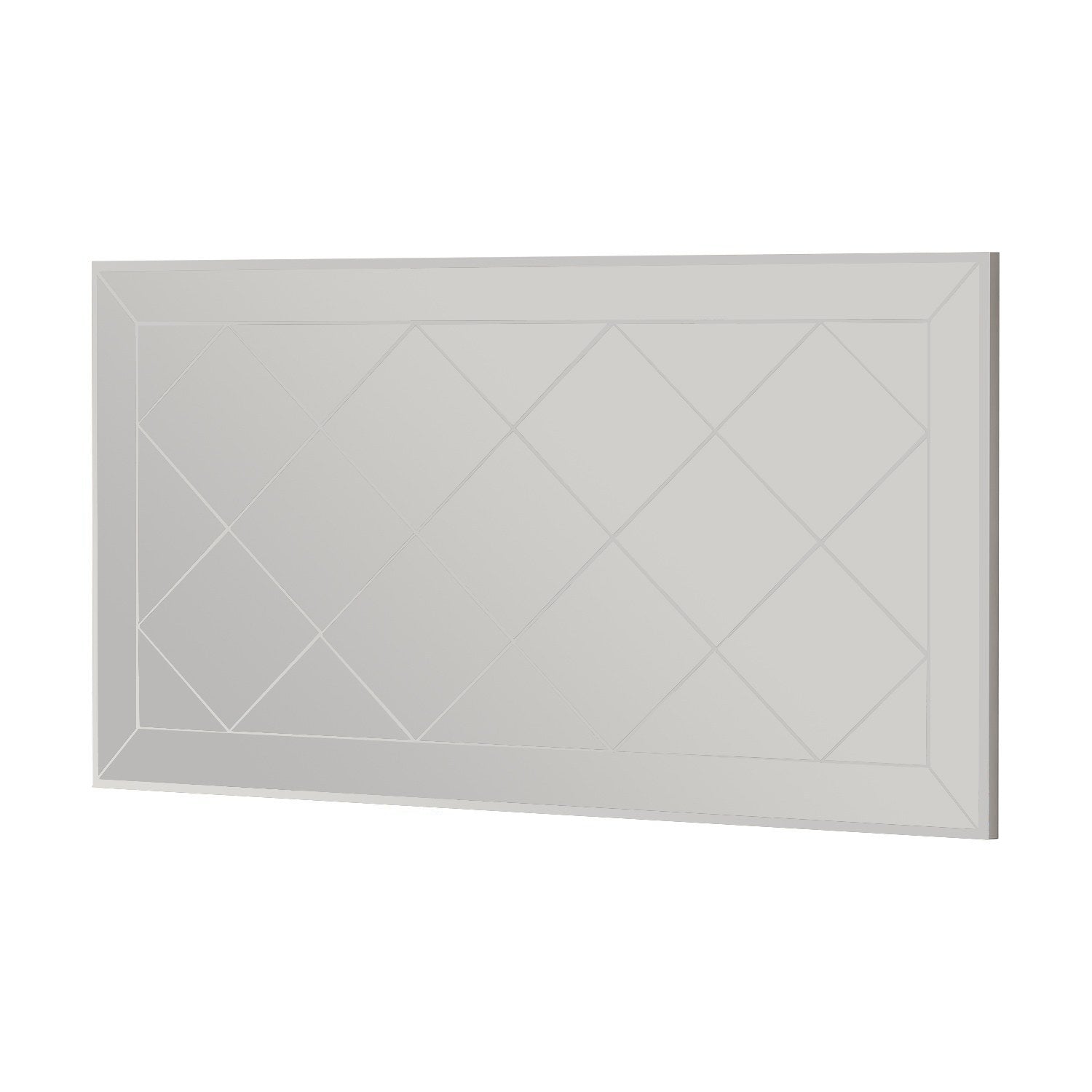 Miroir murale décoratif Gabby L120xH60cm Motif Losange