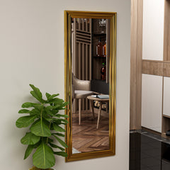 Miroir murale Kafka 40x105cm Bois Or