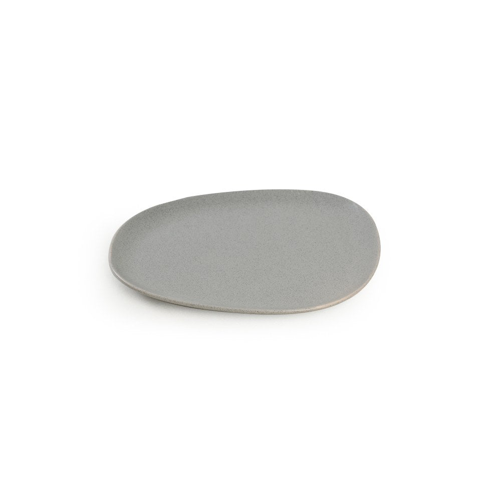 Service de table 24 pièces Aigy 100% Céramique tacheté Gris