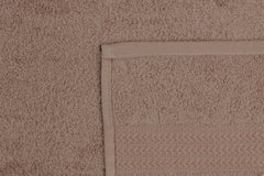 Serviette essuie-main liteau à trois lignes brodées Sicco 50 x 90 cm 100% Coton Beige